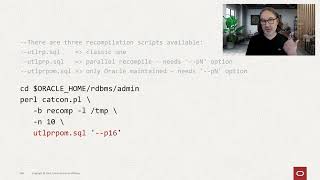 Recompile invalid objects following an upgrade in Oracle AI Database (utlrp + utlprpom)
