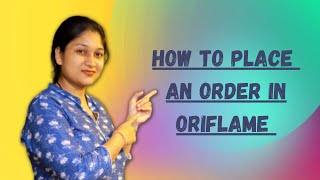 How to place an order in Oriflame app