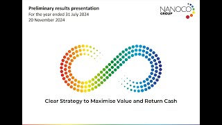 NANOCO GROUP PLC - Investor Presentation