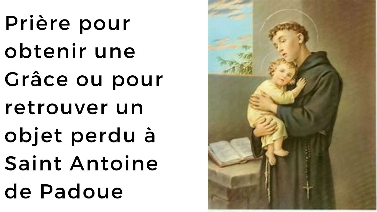 Priere A Saint Antoine 🙏priere Puissante Pour Un Miracle 🙏 Priere