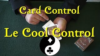 Card Control - The Le Cool Control