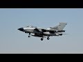 Panavia Tornado IDS Luftwaffe German Air Force arrival at RAF Fairford RIAT 2018 AirShow