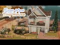 Single Mom Tiny House 🌷 Sims 4 Speed Build