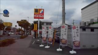 青梅市　河辺駅北入口　交差点付近の風景