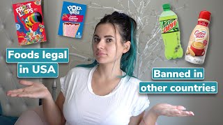 🇺🇸 15 Foods legal in USA but banned in other countries and why