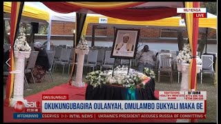 Okukungubagira Oulanyah ,omulambo gukyali makaage | Omusunsuzi