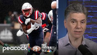 Patriots’ Rhamondre Stevenson: Contract extension is ‘pretty close’ | Pro Football Talk | NFL on NBC