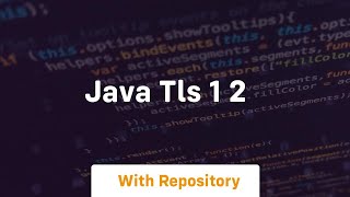 java tls 1 2