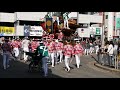 堺だんじり深井地区　深井駅前パレード【中町】（２０１７年１０月８日）