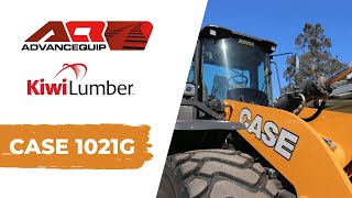 Kiwi Lumber Experience the CASE 1021G Wheel Loader