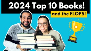 10 books we LOVED in 2024 (and two FLOPS). #booktube