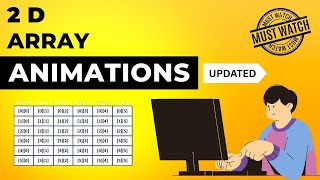 Two Dimensional Array Animations | Data Structure | Visual How