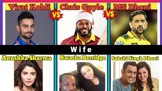 Comparison: Virat Kohli vs Chris Gayle vs MS Dhoni ❓ personal, cricket, T20 , ODI match comparison