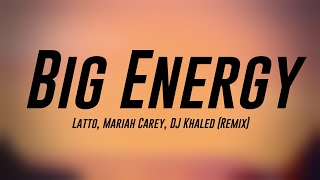 Big Energy - Latto, Mariah Carey, DJ Khaled (Remix) (Lyrics Video) 💸