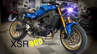 2022 YAMAHA XSR 900 CLOSE UP DETAILED WALK AROUND RETRO MOTORCYCLE #GAZWORLD (edited) no specs now