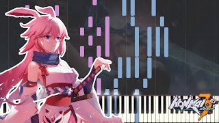 ｢Double Cherry Blossom｣ - Yae Sakura Honkai Impact 3 OST Piano Cover [Sheet Music]