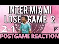 Inter Miami Lose Game 2 To Atlanta