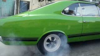 Meu opala borrachando