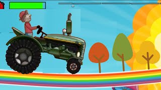Hill Climb RACING GAMES ONLINE PLAY MULTIPLE CAR RAINBOW ROAD#gameplay