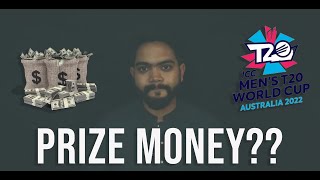 Icc World T20 2022's Prize Money | ICC Mens T20 World Cup 2022