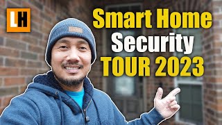 Smart Home Security Tour 2023 - I use products from Ring, Reolink, Eufy, Wyze, SwitchBot & Yolink