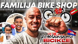 POKLANJAMO BICIKLE MALIM KAMBODZANIMA!🚴❤️🧒 🏫  VLOG #12