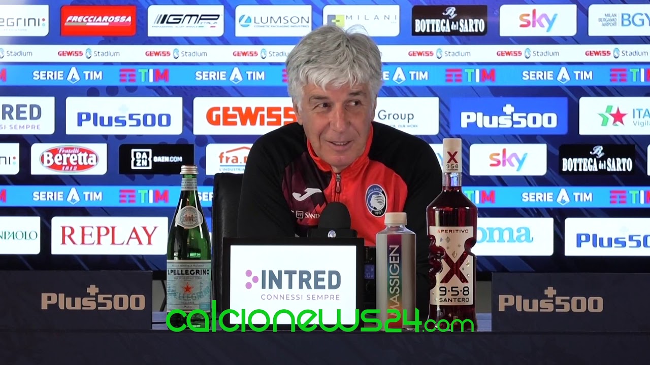 Conferenza Stampa Gasperini Pre Sampdoria-Atalanta - YouTube