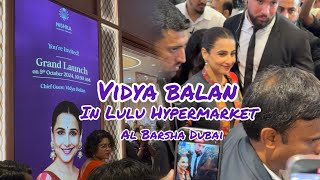 Lulu Hypermarket Al Barsha Dubai - Vidya Balan visit for inauguration of Nishka Momentous Jewellery