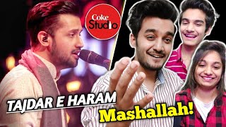Indian Reaction | CokeStudio | Tajdar-E-Haram Song Reaction | Atif Aslam Coke Studio Song Reaction