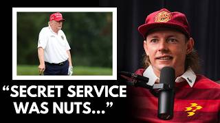 Cam Smith on his intense golf game with Donald Trump