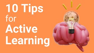 10 Tips for Successful Active Learning (enhanced Audio version available)