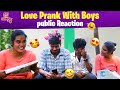 Love Prank at Park | Boys Reaction😂 | Just For Sirippu | #Prank #comedyvideo #funnyprank