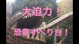 大阪府 阪南わんぱく王国☆巨大な恐竜滑り台！【ピクニック】関西子供とお出かけ！【やっさんTV1977】