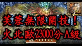 【神魔之塔】『火北歐』輕鬆拿23000分Ａ級仙人掌戰慄級永不倒下「絕壁的防守」