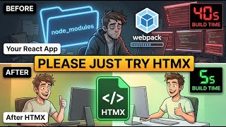 Please Just Try HTMX - Why I Ditched React for 14kb of Magic