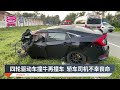 四轮驱动车撞牛再撞车 轿车司机不幸丧命【2024.12.03 八度空间午间新闻】