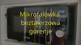 Kuchenka mikrofalowa beztalerzowa gorenje MO20S4BC.