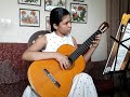 Gayu with a Scarlatti Sonata (K322) on Classical Guitar 🥰