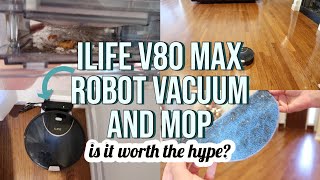 ILife V80 MAX ROBOT VACUUM AND MOP COMBO | PRODUCT REVIEW | #EXTREMECLEANINGMOTIVATION | #SPEEDCLEAN