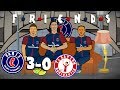 ☕MCN are FRIENDS☕ PSG vs Bayern Munich 3-0 (Champions League 2017 Parody Goals and Highlights)