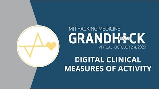 Virtual Grand Hack 2020 Digital Clinical Measures of Activity Track Final Pitches