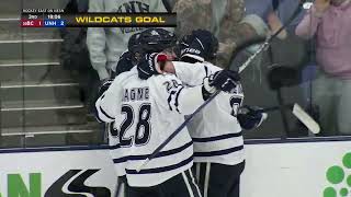 UNH Men's Hockey vs. BC Highlights (1.14.22)