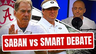 Josh Pate On Nick Saban vs Kirby Smart Comparisons (Late Kick Cut)