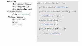 Java Concepts: Late Objects 3/e Chapter 8 part 6