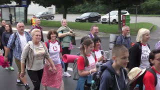 Płocka Pielgrzymka 2023 -  wyjście z Płocka