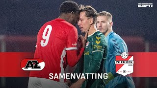 KANSENREGEN in WIJDEWORMER 🌧️🥵 | Samenvatting Jong AZ - FC Emmen