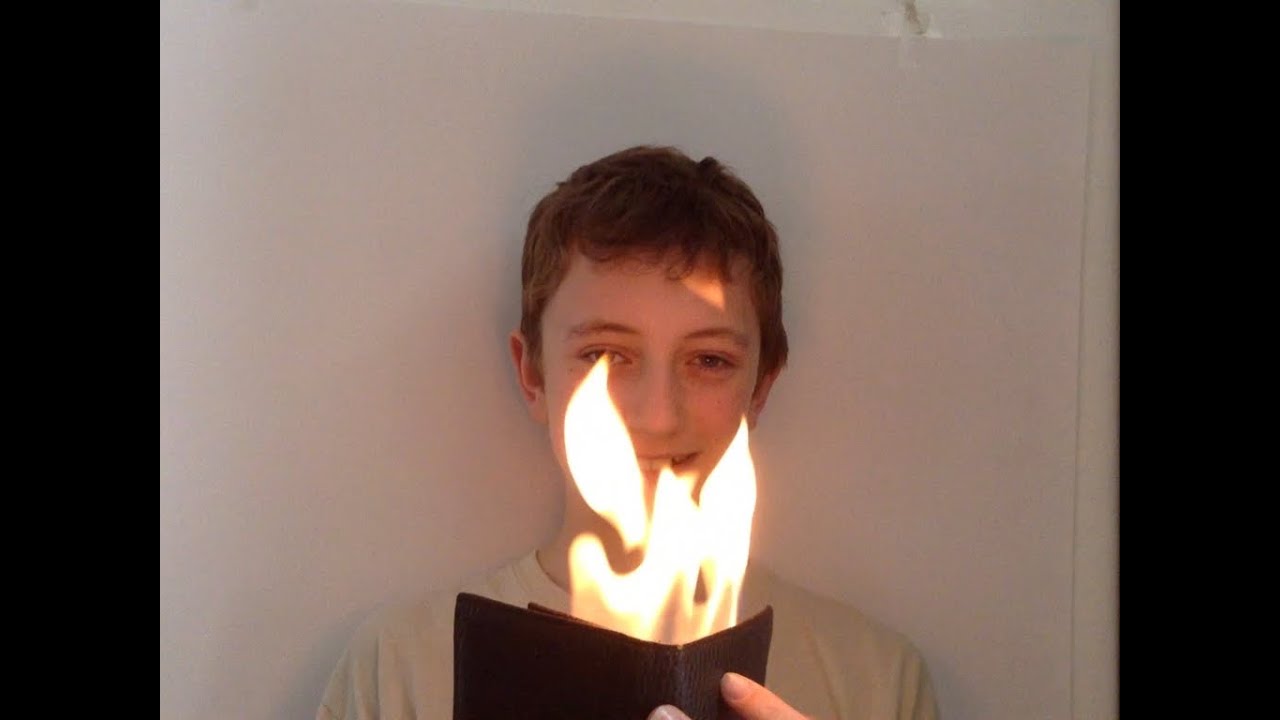 Fire Wallet Trick Tutorial Youtube
