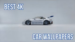 4K Ultra HD Minimalist Porsche GT3 RS Wallpaper | 3-Hour Screensaver