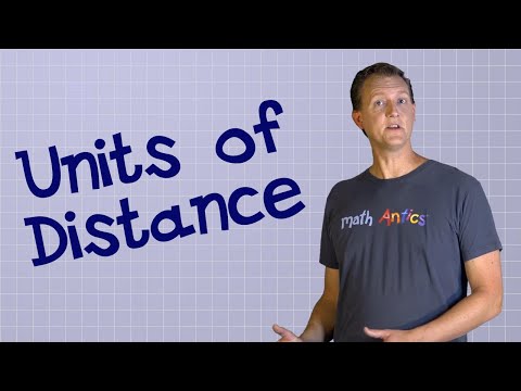 Math Antics - Units of Distance Math Antics - Units of Distance