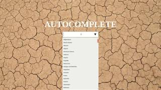 How To Make Autocomplete Drop-down With HTML & CSS